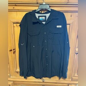 Magellan Outdoors Laguna Madre Long Sleeve Shirt - size XL - Black